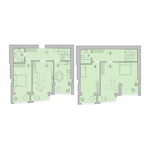 4-комнатные квартиры